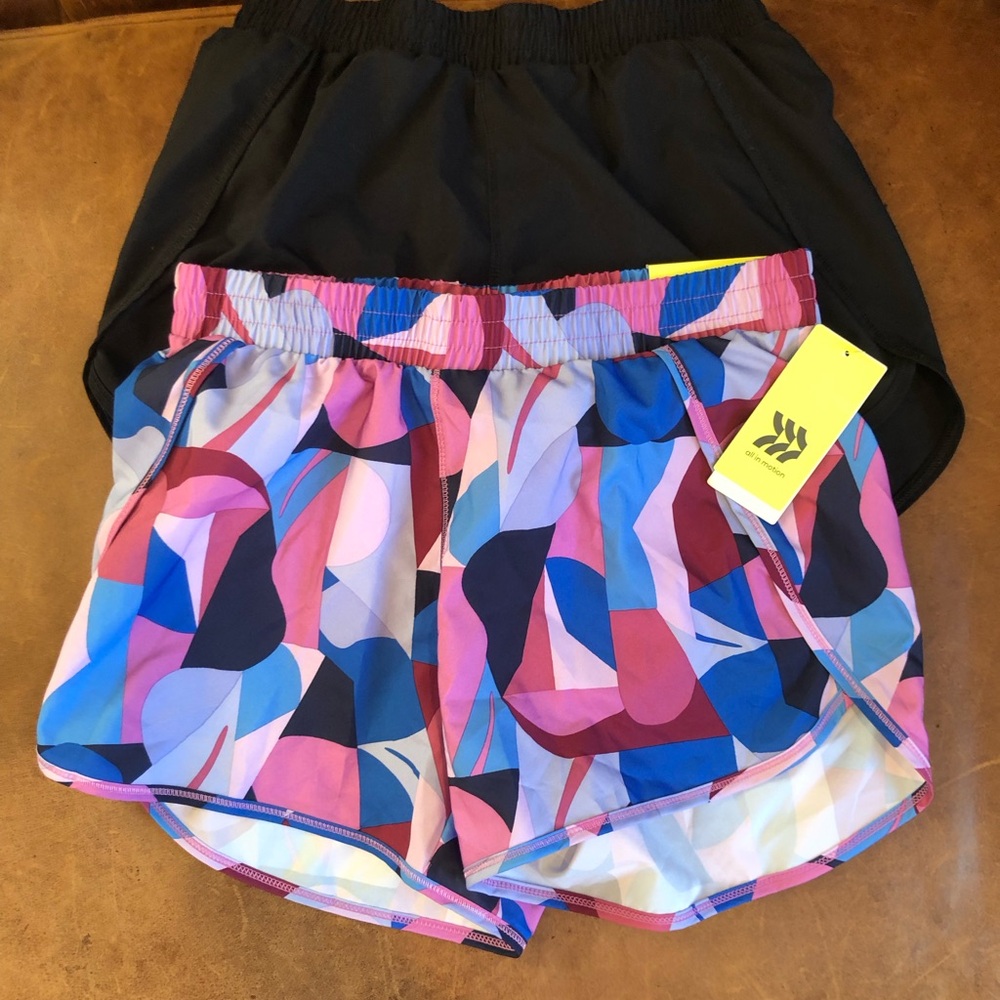 Girls all in motion shorts, NWT